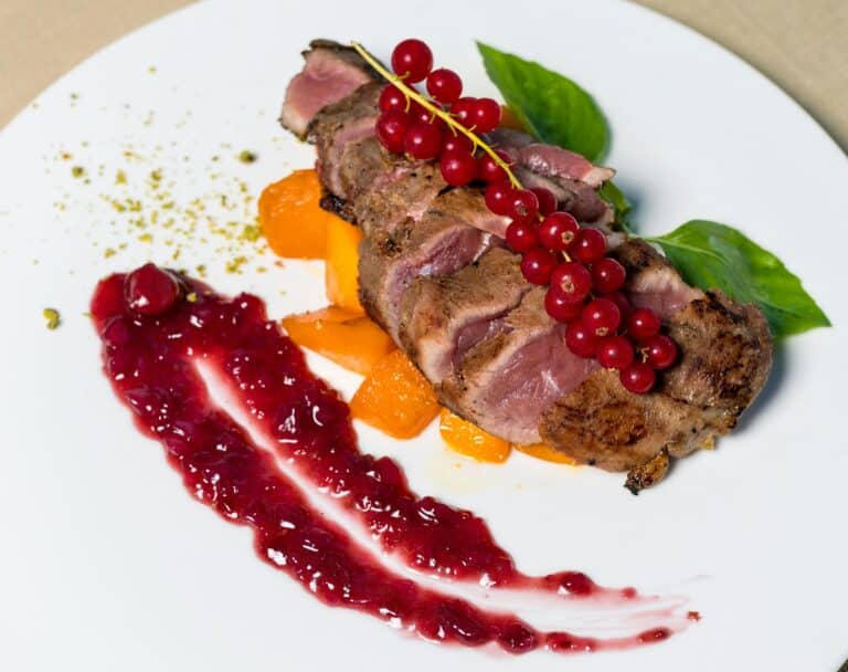 le magret de canard a lorange