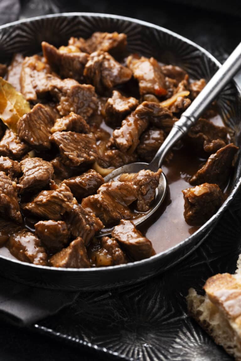 delicious goulash ready dinner