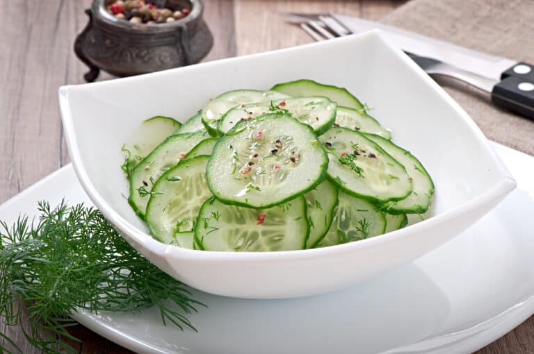 salade concombre