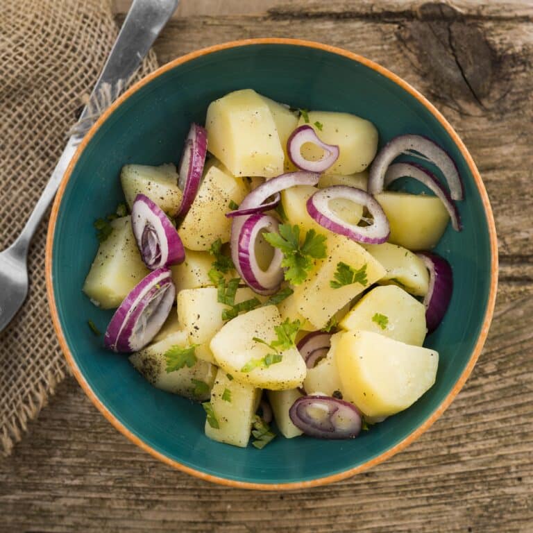 salade de pomme de terre froide