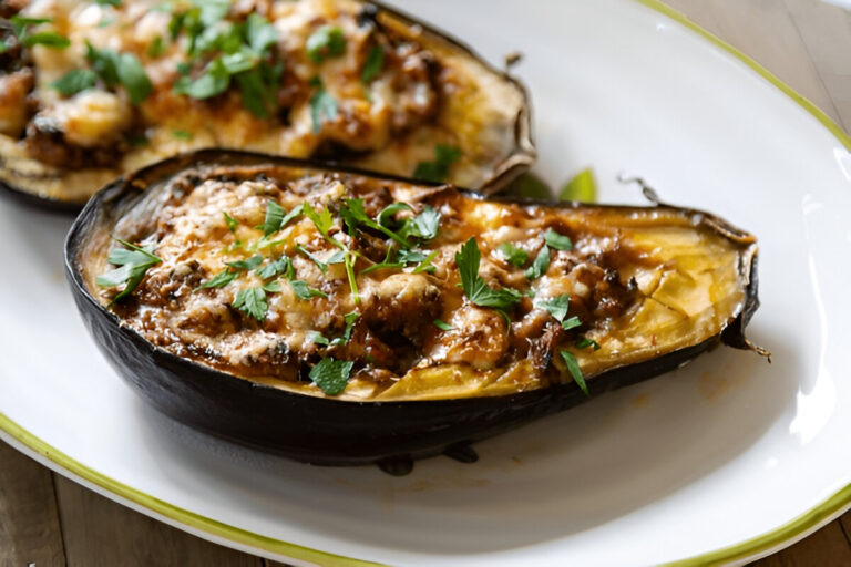 Aubergines farcies