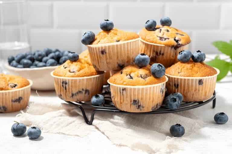 Muffins aux myrtilles