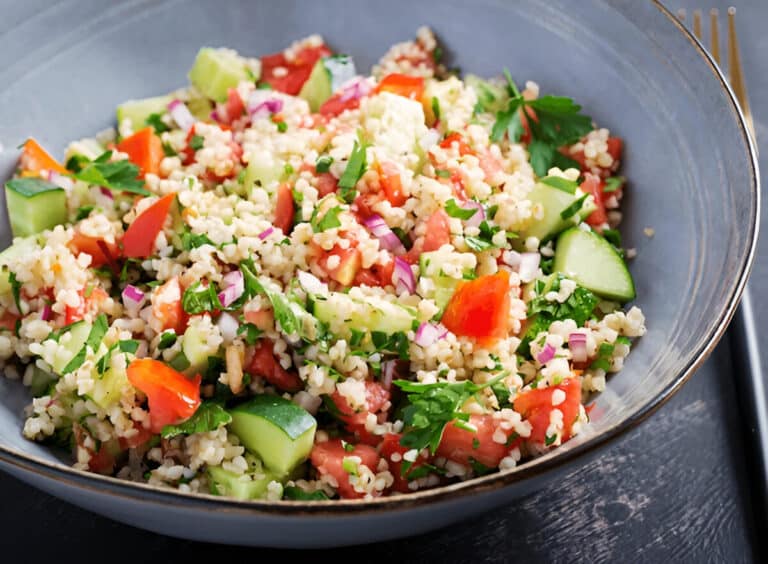 Taboule aux legumes frais