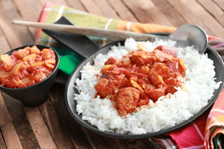 recette rougail saucisse
