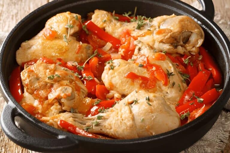 Poulet basquaise 1