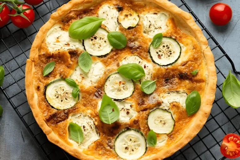 Quiche aux courgettes 1