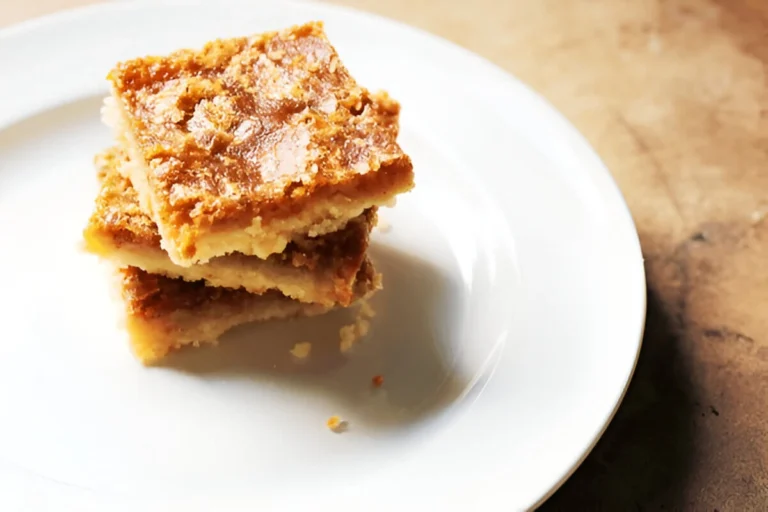 butter tart squares 1