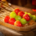 Tanghulu assortis aux fruits